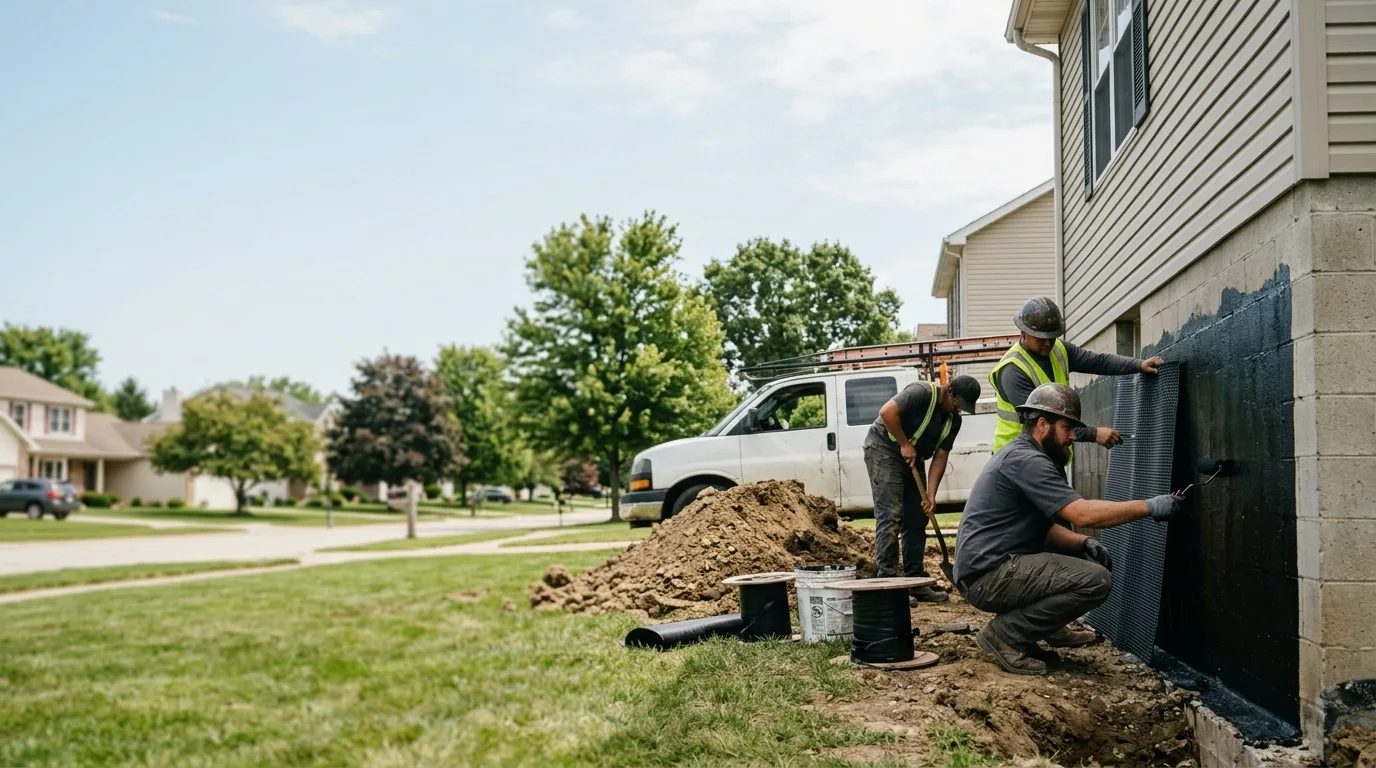 Basement Waterproofing in Johnston City, IL near me